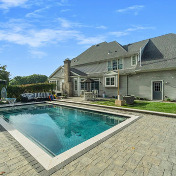 Geometric Pool in South Windsor, CT