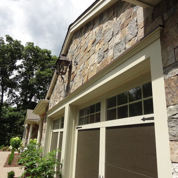 Colonial Style Ranch with Dry-Fit Natural Stone Accents