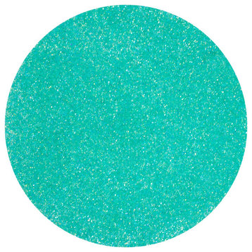 Sparkles Home Luminous Round Rhinestone Placemat - Aqua Iridescent