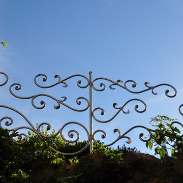 Safety Art Railings and Garden Gate