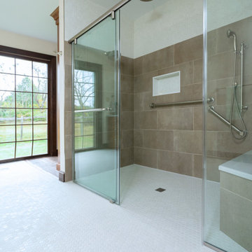 Perkasie Aging in Place Master Bath, Closet and Powder Room