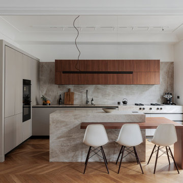 Restructuration d'un appartement haussmannien