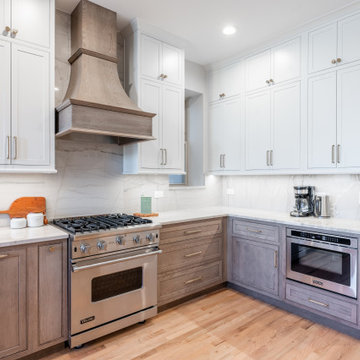 Completed Custom Kitchen Design in Lakeview Chicago