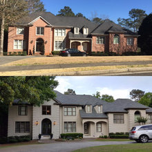Painted Brick Exterior