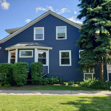 Bungalow in Old Irving, Chicago James Hardie Siding