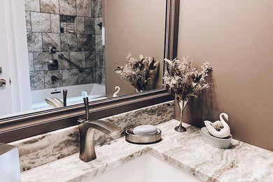Inspiration for a bathroom remodel in Atlanta