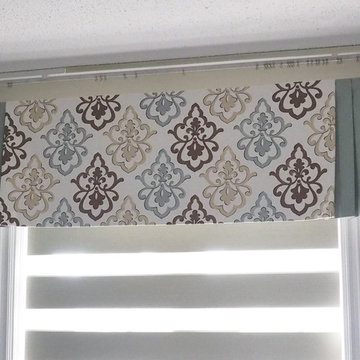 Fabric Valance Top Treatments for Windows