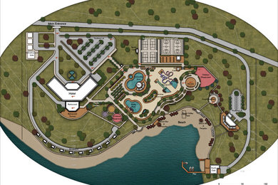 Resort Hotel Landscape Concept Design Project