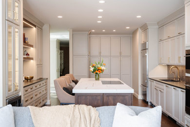 Example of a kitchen design in Omaha