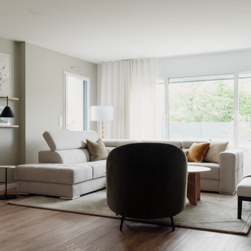 Rénovation d'une pièce de vie à Beg-Meil, Finistère