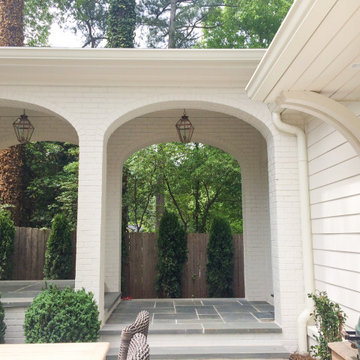 Porch Lighting, Lantern & Scroll