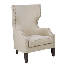 50 Most Por Transitional Solid Color Armchairs And Accent Chairs Jla Ollix Madison Park Brighton Solid Wood Chair Cream Morrocco Armchairs And
