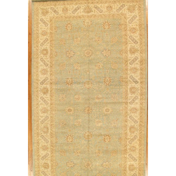 Pasargad Sultanabad Collection Hand-Knotted Lamb's Wool Rug, 10'2"x19'9"