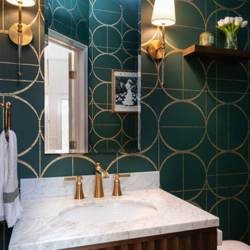 Glamourous Powder Room