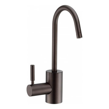 Whitehaus WHFH-H1010-ORB Instant Hot Water Faucet With Self Closing Handle