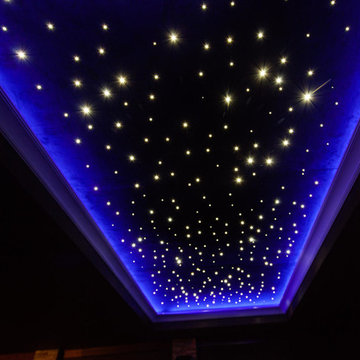 Home Theater Room - Night Sky
