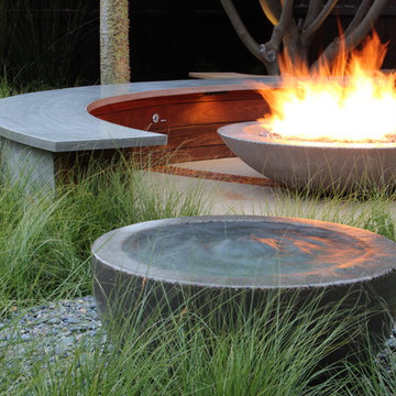 Concrete Gas Fire Pits