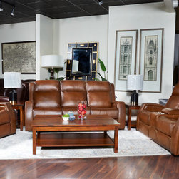 Mustang Saddle Power Reclining Sofa - Sofas