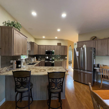 Warm Wood Tones in Gurnee, IL