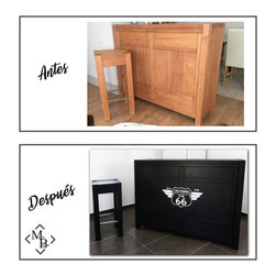 Muebles pintados - Home Bar, Pub and Bistro Sets