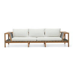Roda Network 130 Sofa - Outdoor Sofas