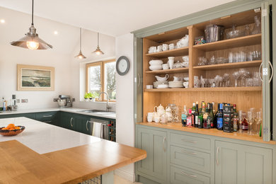 This is an example of a nautical kitchen in Other.