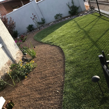 Turf , Landscaping ,Low voltage lighting