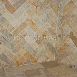 Firebox Stone inserts Herringbone & More - Indoor Fireplaces