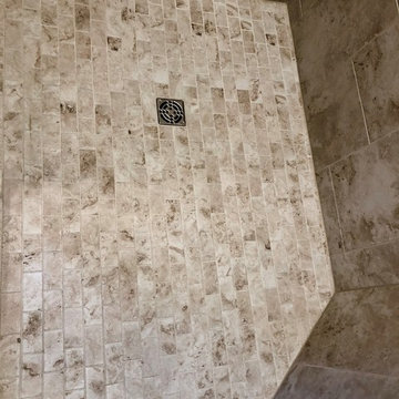 New Home-Geneseo, IL Koch Cabinets Birch Mocha Gray Lagoon MSI Quartz