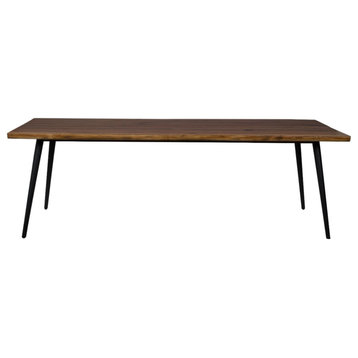 Walnut Rectangular Dining Table XL | Dutchbone Alagon