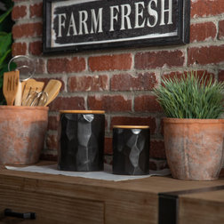 Transitional Kitchen Canisters And Jars by Urban Trends Collection