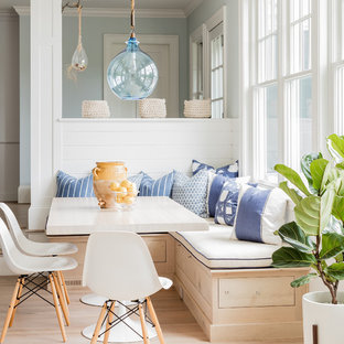 Blue and White Kitchen by the Ocean