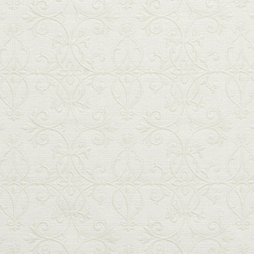 Beige Vine Trellis Upholstery Fabric By The Yard