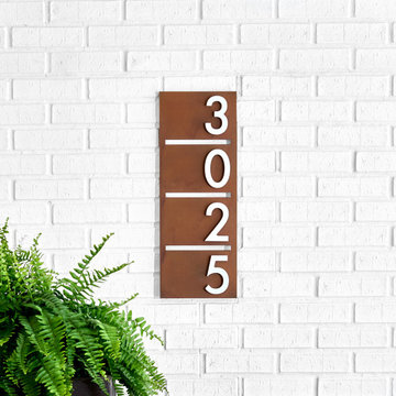 Wall Mounted Address Signs