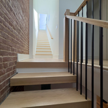 Project #145 | Modern Staircase Renovation in Victorian Townhouse