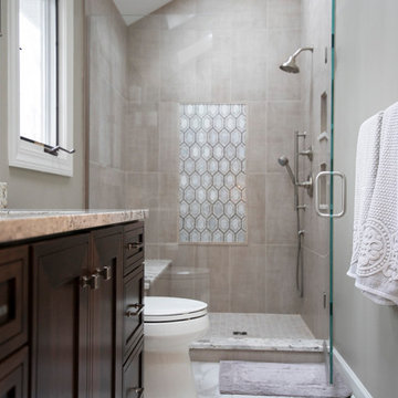 Broadview Heights Master Bath, Powder Room and Laundry Room Remodel