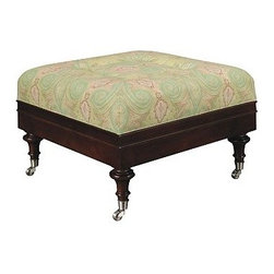 Hickory Chair Ottomans and Benches - Footstools And Ottomans