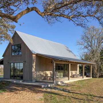 Sports Barn Exterior - Rear Porch Perspective