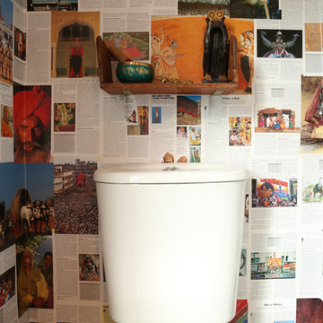 Themed Under Stairs Washroom