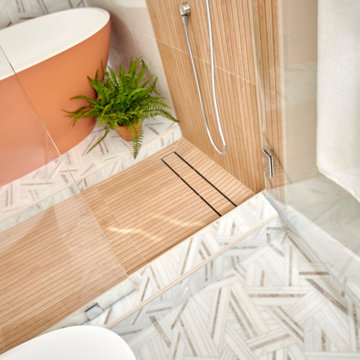 Organic and Deeply Personal Spa Bathroom