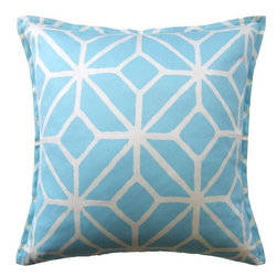 Trellis Print Poolside Pillow - Decorative Pillows