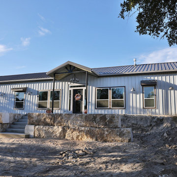 Boerne, Texas Farmhouse Style Barndominium