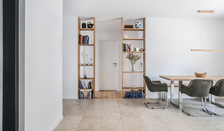 Eine Wohnung wird verkleinert, moderner und heller