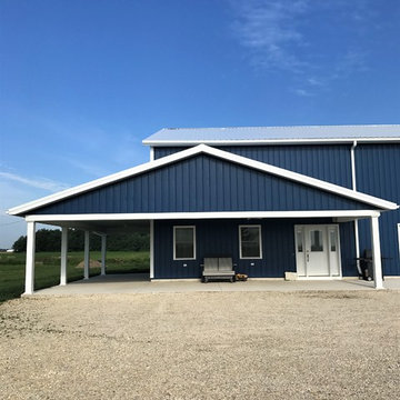 New building with living quarters