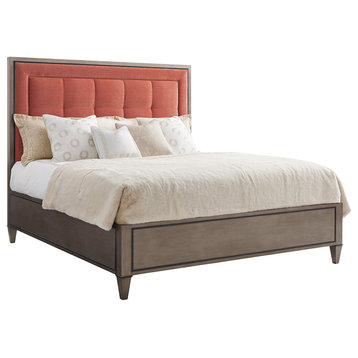St. Tropez Upholstered Panel Bed Ca King