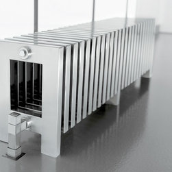 Moderner Rippenheizk&ouml;rper Piggy aus Edelstahl - Radiators