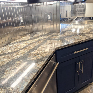 Naval steel kitchen