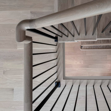 Project #122 | Freestanding Steel & Wood Staircase