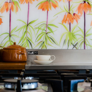 Sunset Glass Splashback
