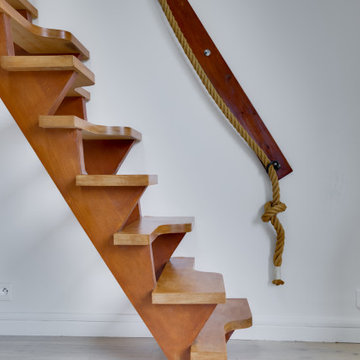 Rénovation complète d'un studio avec mezzanine